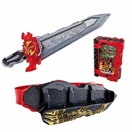 BANDAI Kamen Rider Saber DX Seiken Swordriver Brave Dragon Wonder Book