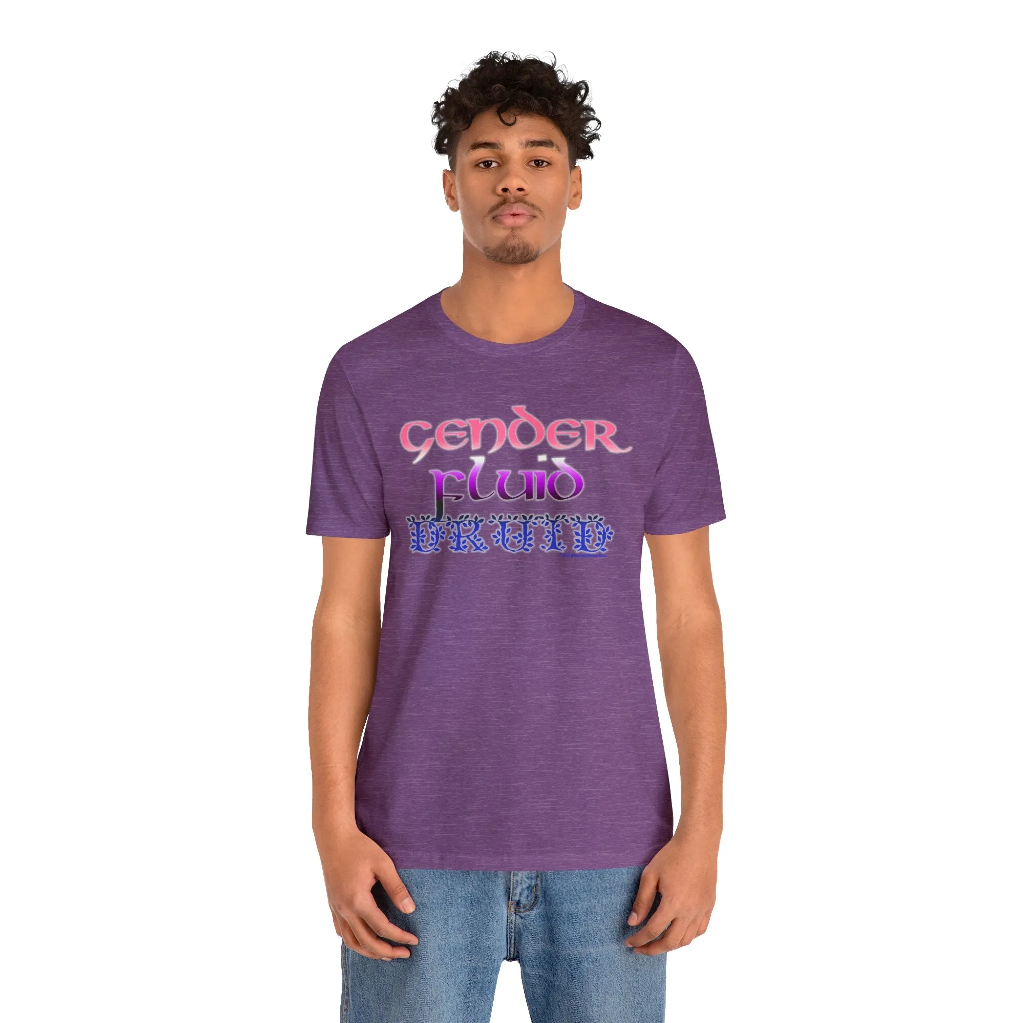 Gender Fluid Druid T-Shirt - Pride - Tabletop Fan - Queer - Differently Normal