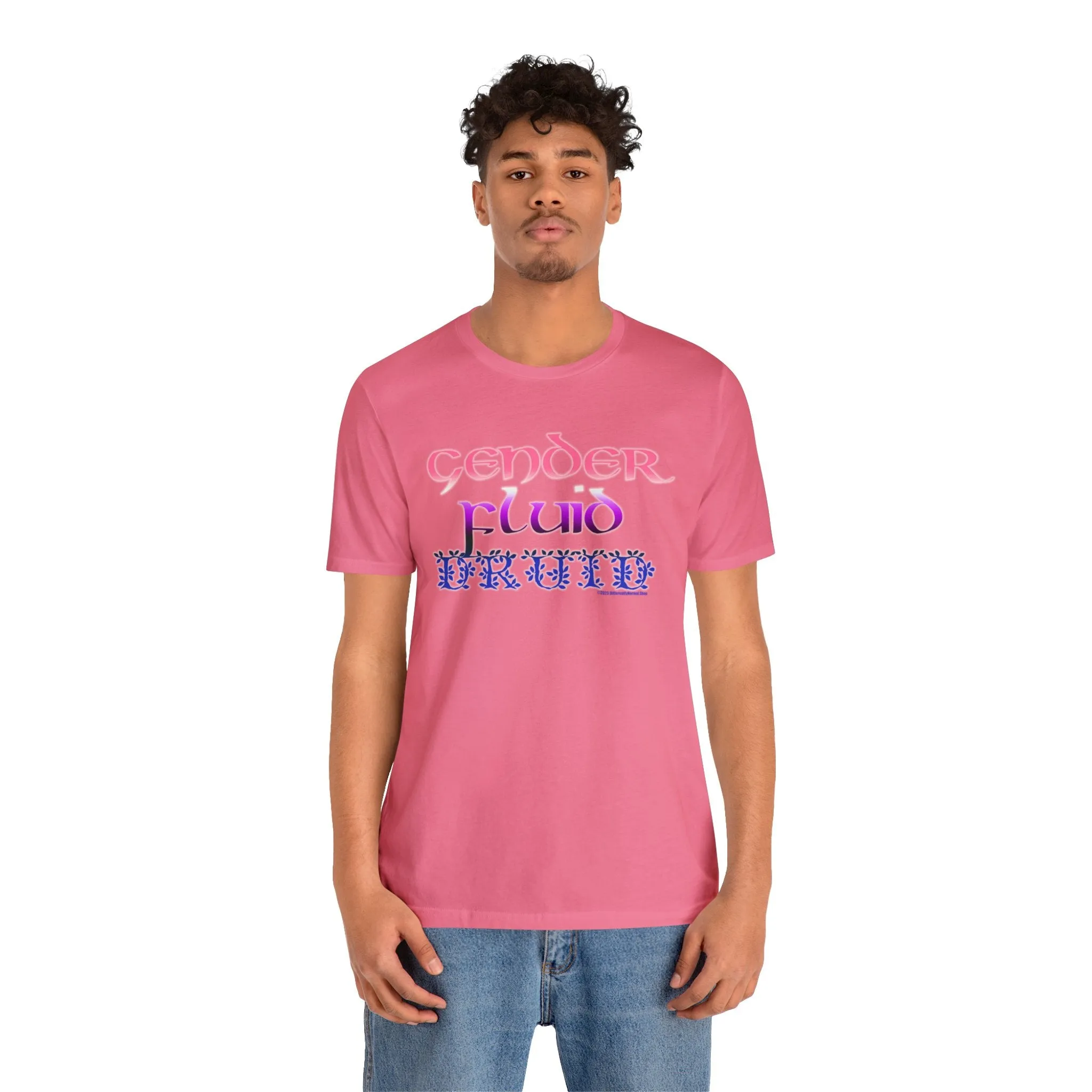 Gender Fluid Druid T-Shirt - Pride - Tabletop Fan - Queer - Differently Normal