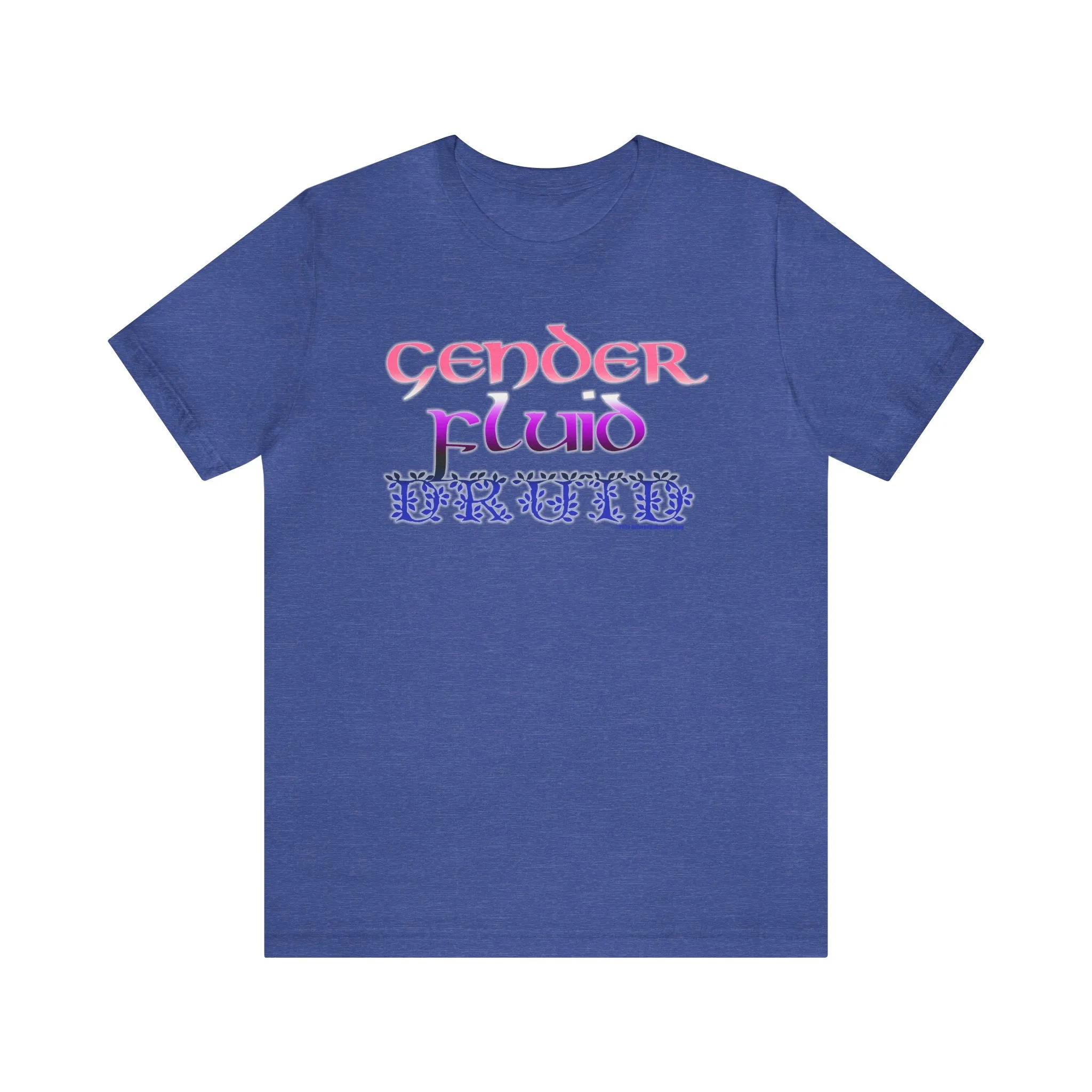 Gender Fluid Druid T-Shirt - Pride - Tabletop Fan - Queer - Differently Normal