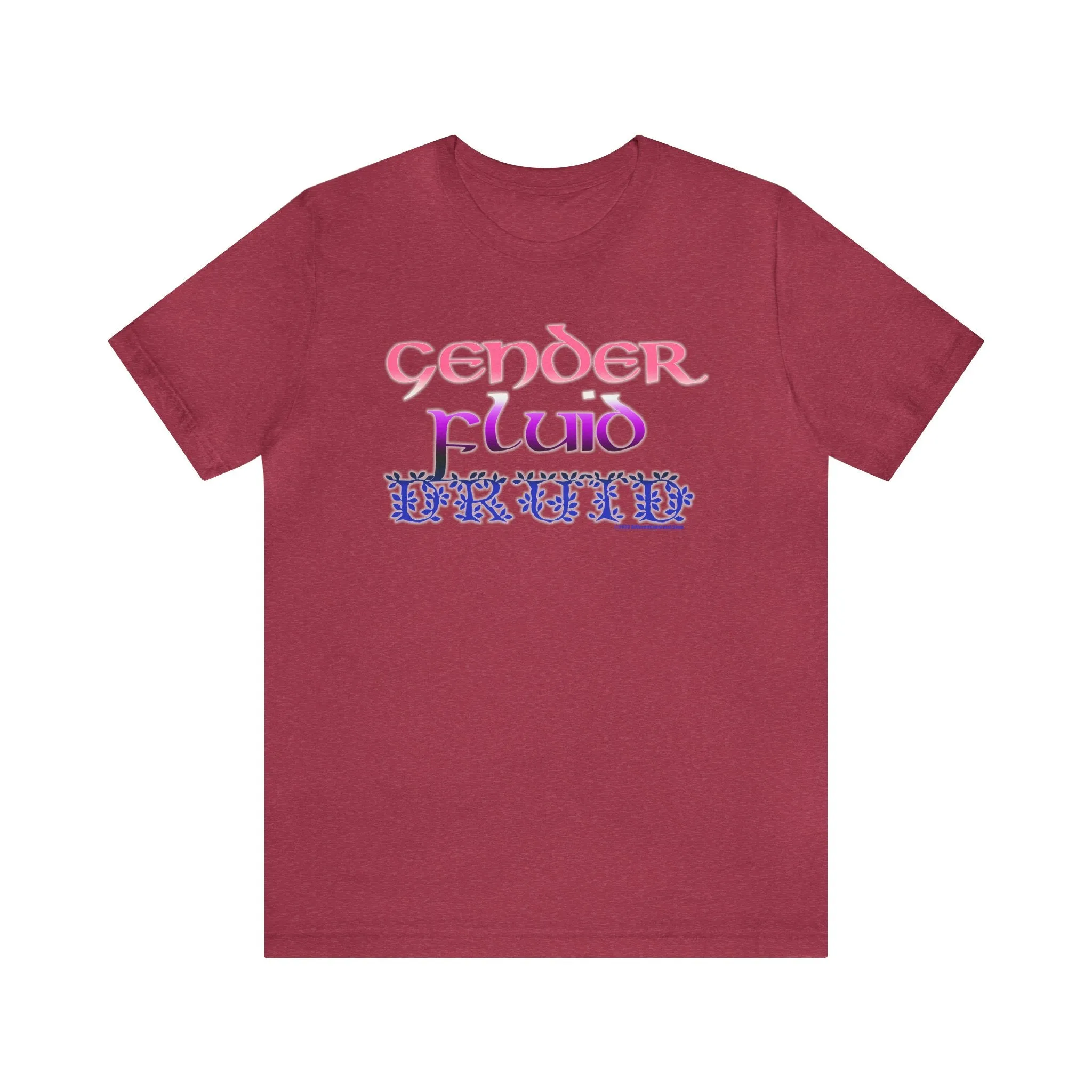 Gender Fluid Druid T-Shirt - Pride - Tabletop Fan - Queer - Differently Normal