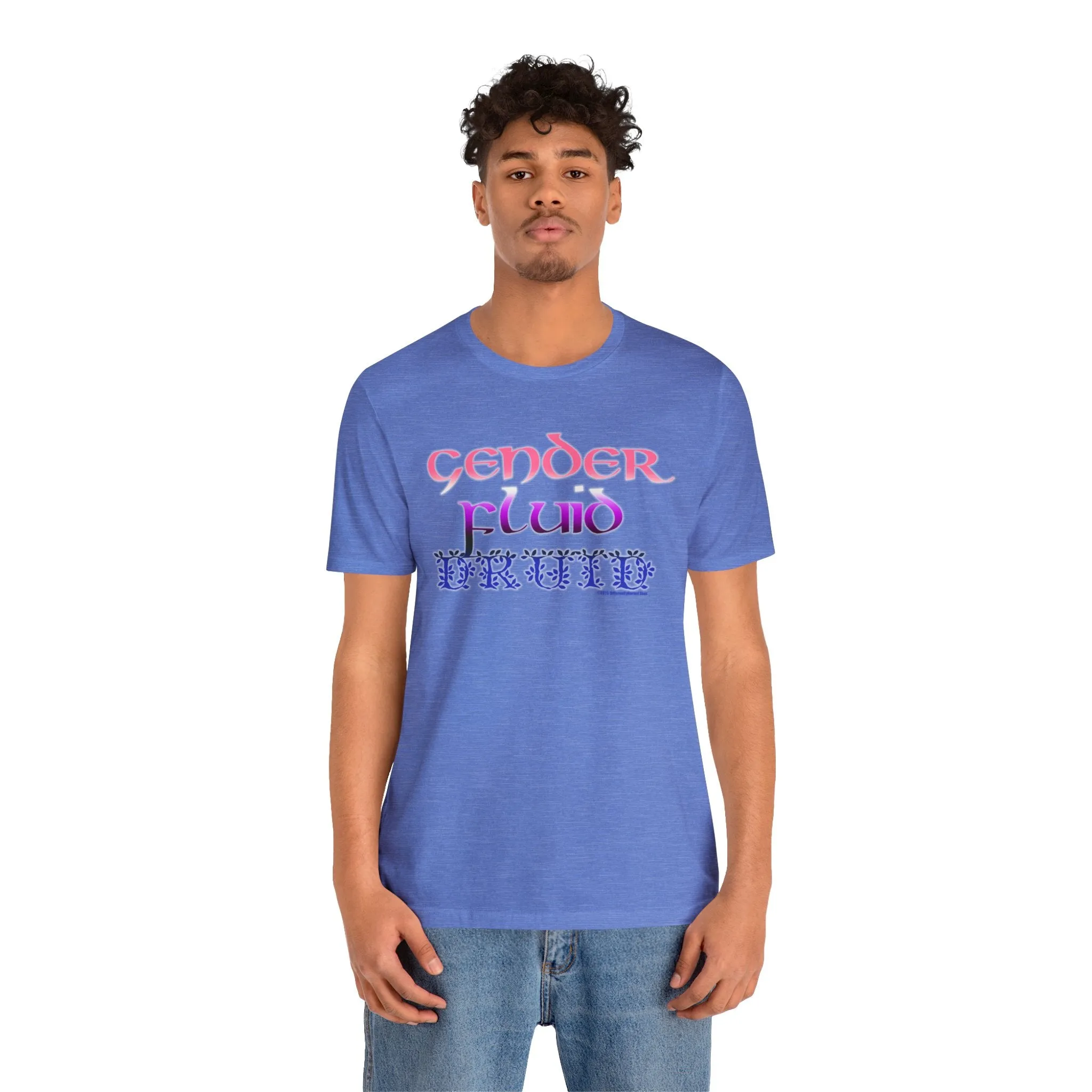 Gender Fluid Druid T-Shirt - Pride - Tabletop Fan - Queer - Differently Normal