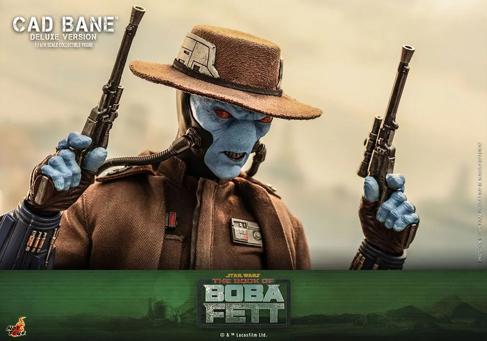 HOT TOYS - Star Wars: The Book of Boba Fett Action Figure 1/6 Cad Bane (Deluxe Version)