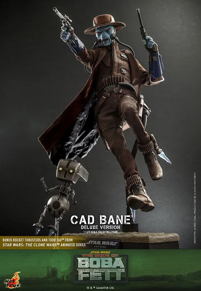 HOT TOYS - Star Wars: The Book of Boba Fett Action Figure 1/6 Cad Bane (Deluxe Version)