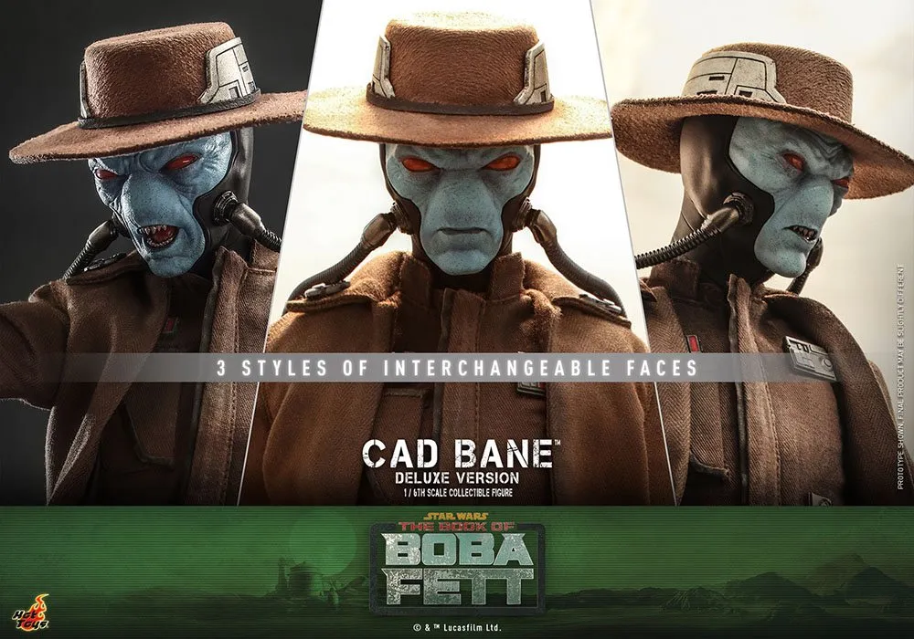 HOT TOYS - Star Wars: The Book of Boba Fett Action Figure 1/6 Cad Bane (Deluxe Version)