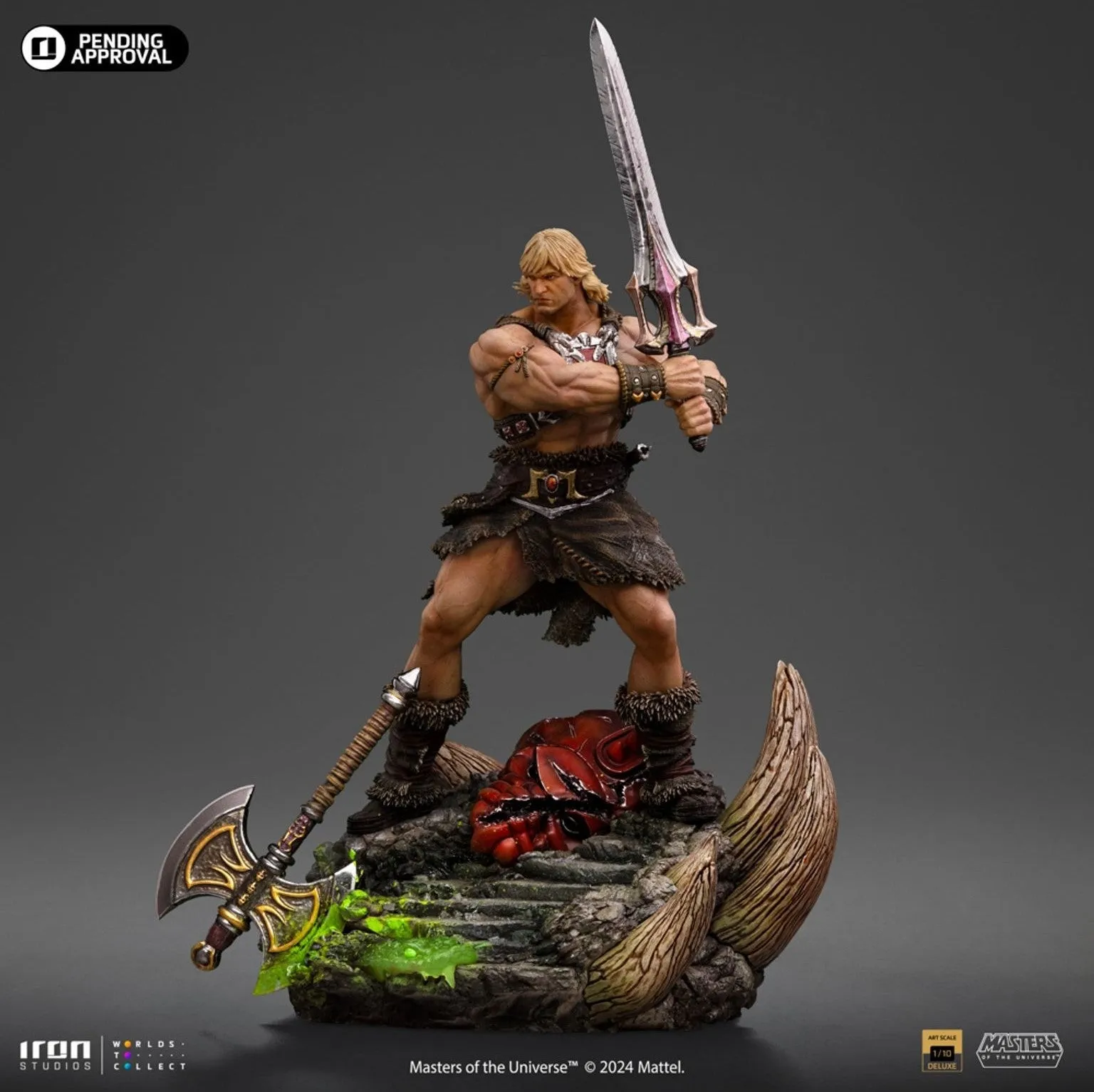 Iron Studios - He-Man Unleashed - Masters of the Universe - Art Scale 1/10