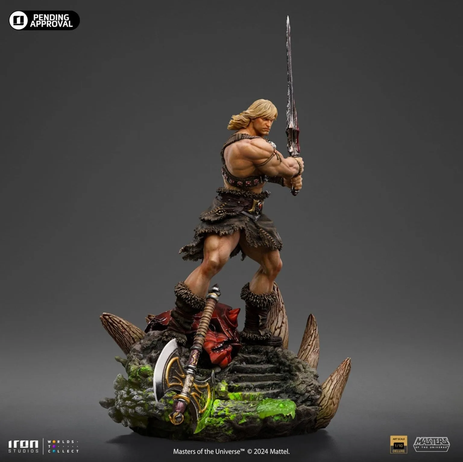 Iron Studios - He-Man Unleashed - Masters of the Universe - Art Scale 1/10