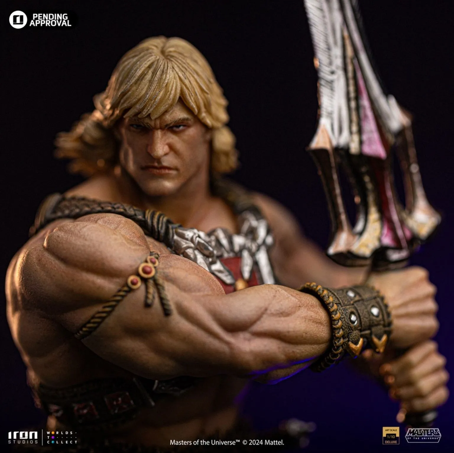 Iron Studios - He-Man Unleashed - Masters of the Universe - Art Scale 1/10