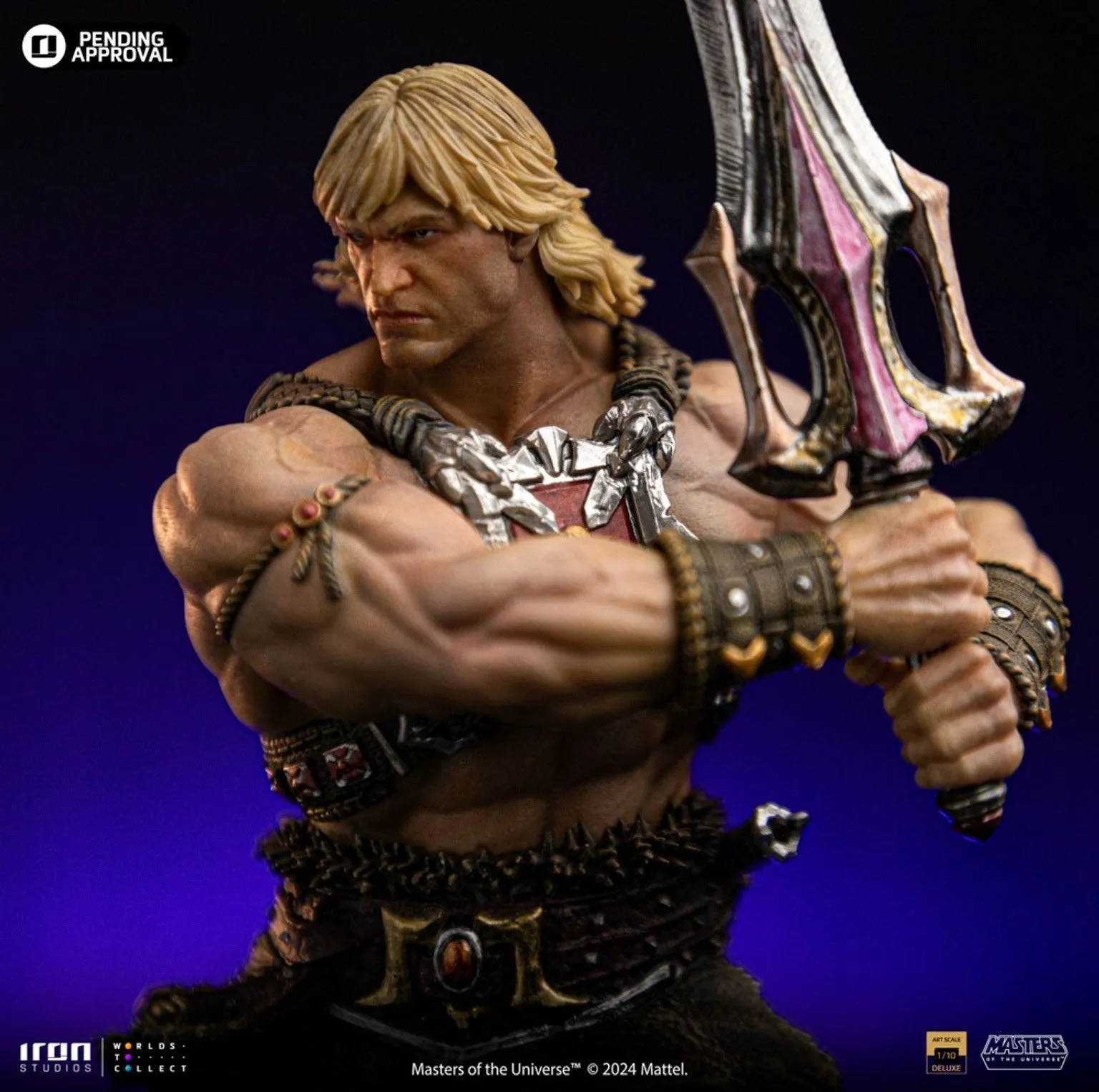 Iron Studios - He-Man Unleashed - Masters of the Universe - Art Scale 1/10